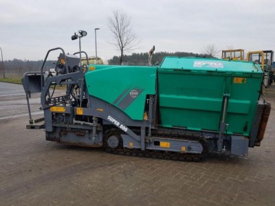 Аренда Асфальтоукладчик VOGELE SUPER 800