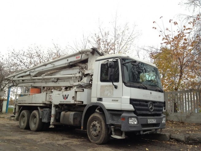Аренда Автобетононасос MERCEDES ACTROS, 32 м
