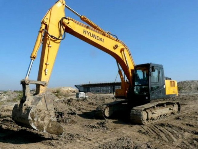 Аренда Экскаватор гусеничный HYUNDAI R-210LС Аренда Экскаватор гусеничный HYUNDAI R-210LС